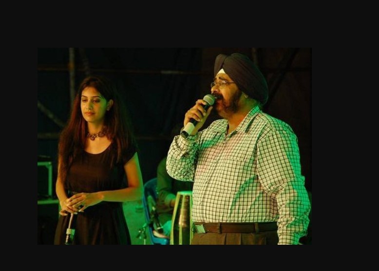 Simran Sehgal with her father