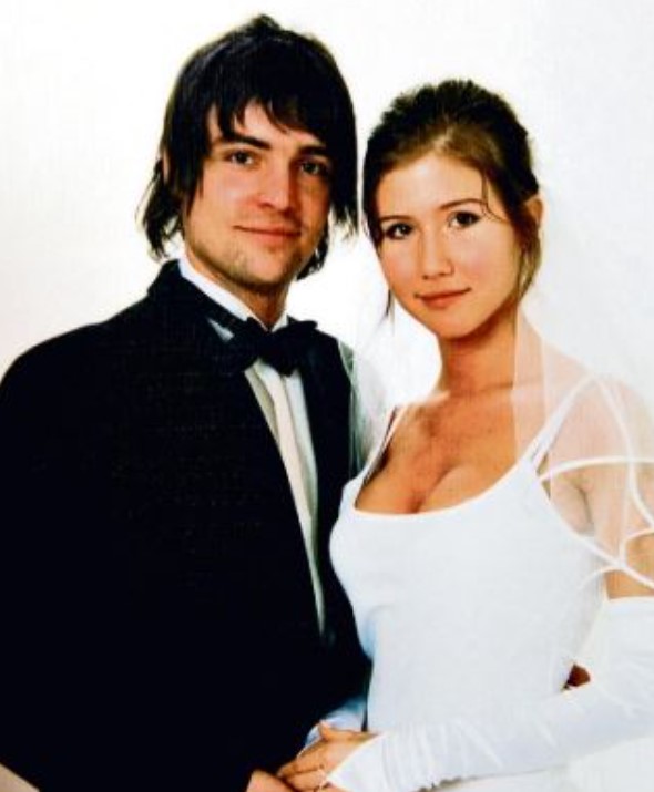 Anna Chapman with her husband