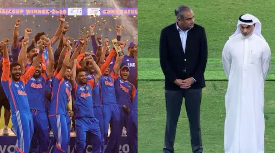 Mohsin Naqvi took the Asia Cup trophy along with him to his hotel after Indian team refused to receive it from him