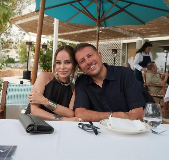 Gizem Zor with her husband Arda Zor