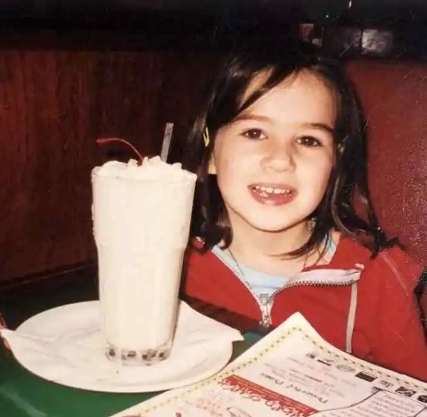 Romy David's childhood image