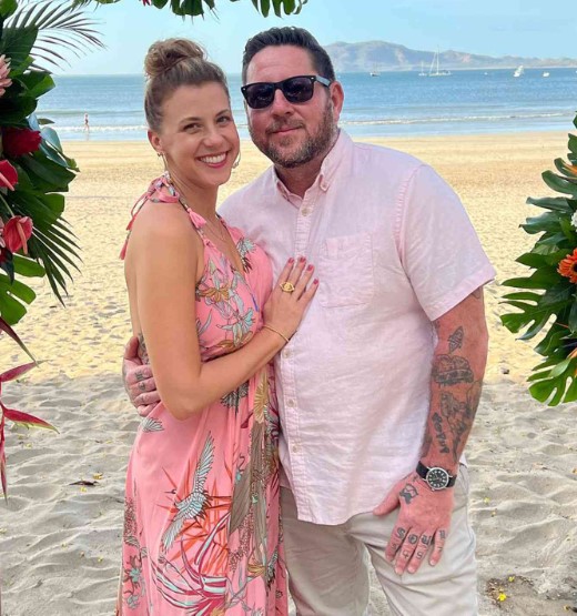 Jodie Sweetin with her current husband Mescal Wasilewski