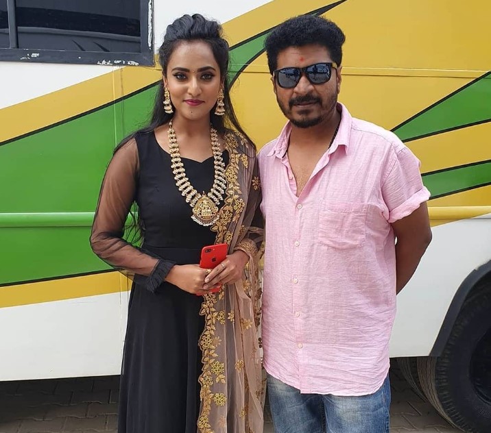 Priyanka Shivanna with Kuri Prathap