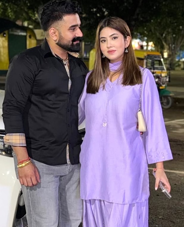 Rana Balachauria with his wife
