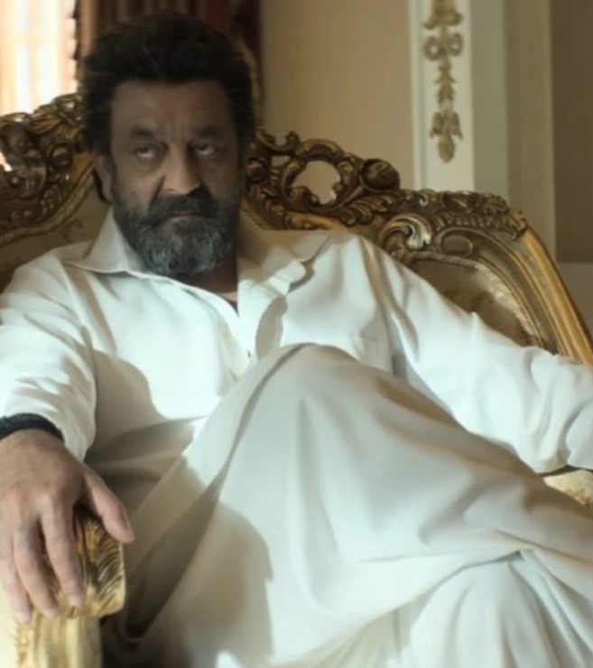 Sanjay Dutt played the role of Aslam in the Hindi film Dhurandhar (2025)