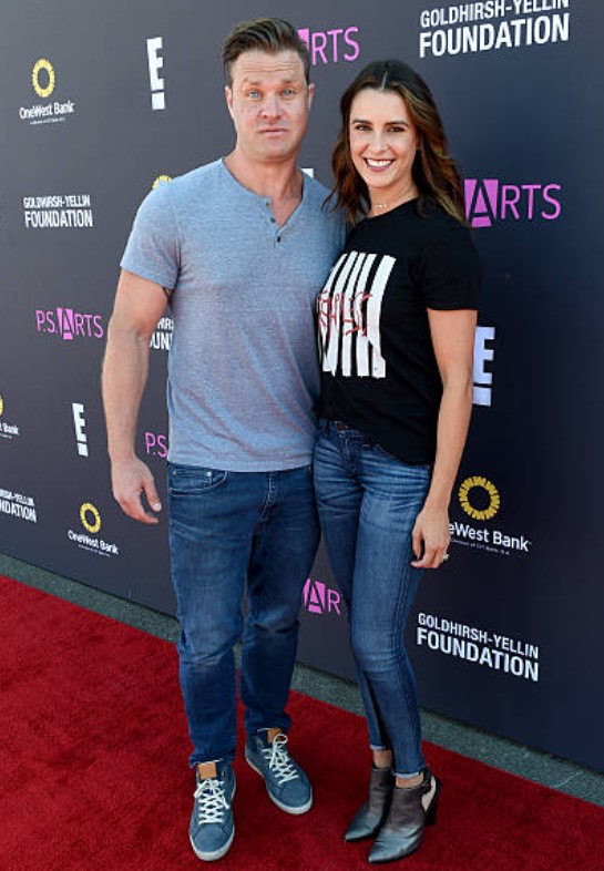 Zachery Ty Bryan with his ex-wife Carly Matros
