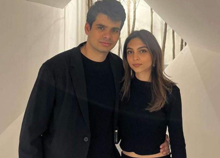 Aviva Baig with her fiancé Raihan Vadra