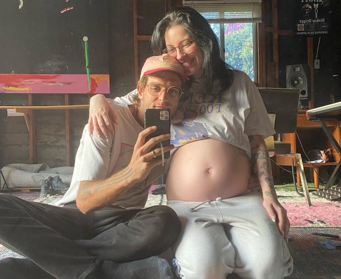 Bishop Briggs with her husband