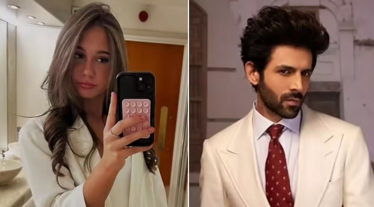 Karina Kubiliute and Kartik Aryan