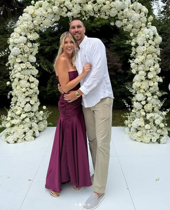 Petra Colak with her boyfriend Marin Marić
