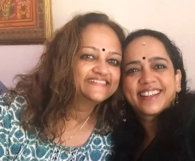 Sharada Iyer's sisters Chitra Iyer and Rema Iyer