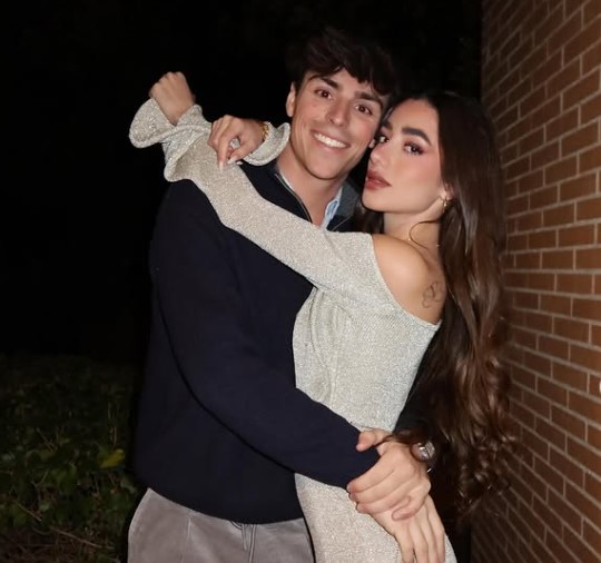 Lola Lolita with her husband Alonso López