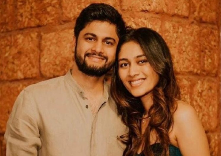 Revati Sule with her husband Sarang Lakhanee