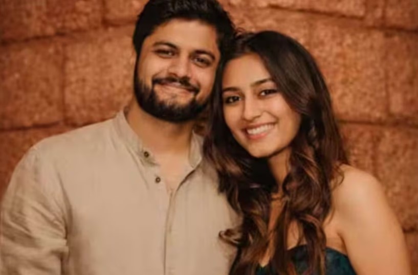 Sarang Lakhanee with his wife