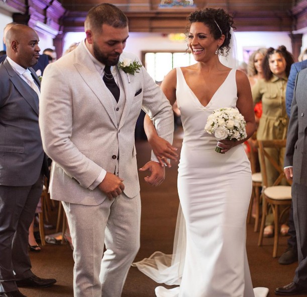 Sonia Ibrahim with her husband