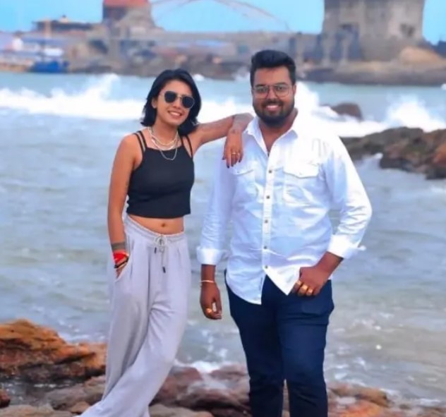 Actress Aishwarya with director Aneesh