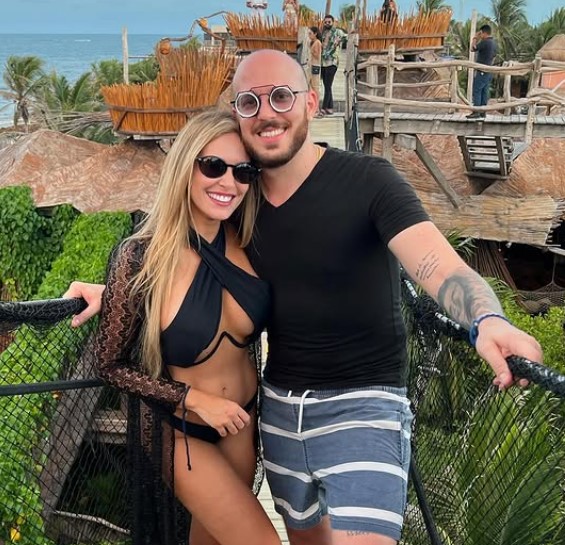 Jack Garzon with his wife