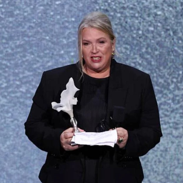 Kate Hawley won Costume Designer of the Year award for 'Frankenstein' at The Fashion Awards