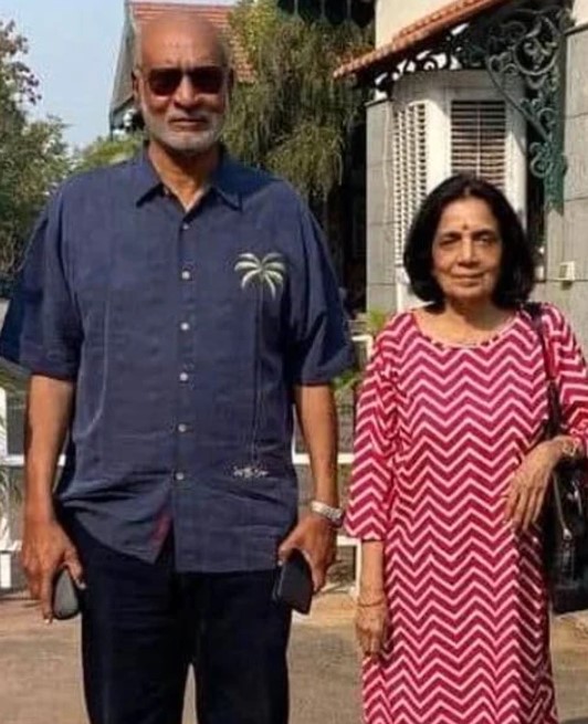 Menaka Guruswamy's parents