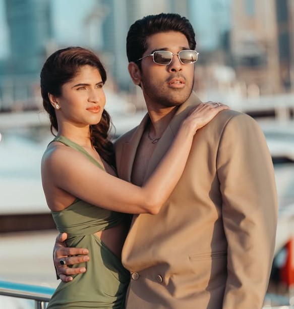 Nayanika Reddy with her husband