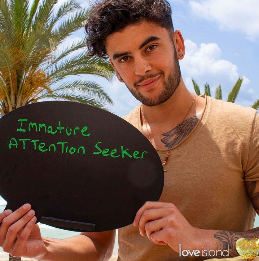Niall Aslam participated in Love Island
