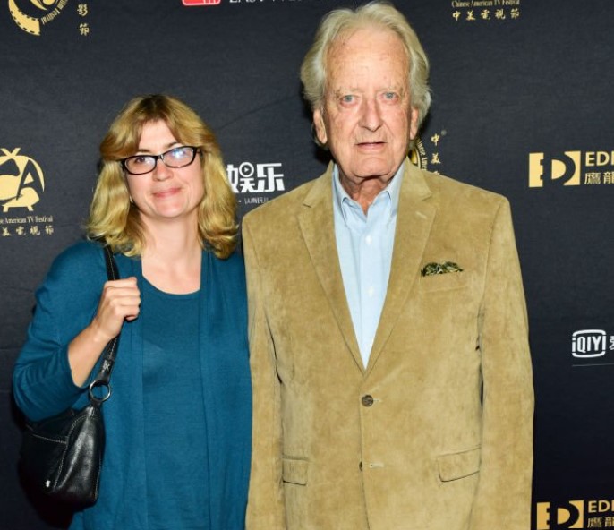 Nicolas Coster with his ex-wife Beth Pantel