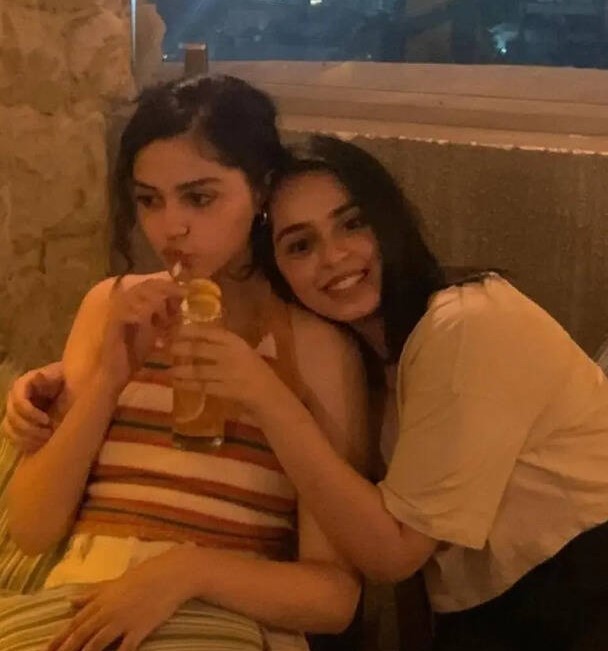 Reet Padda with her sister