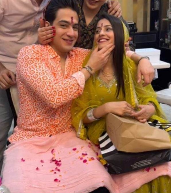 Samaira Thakur with Shivam Sharma