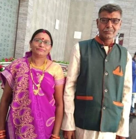 Saurabh Dubey's parents