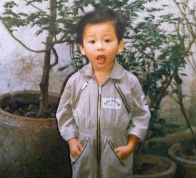 Thien Minh's childhood image