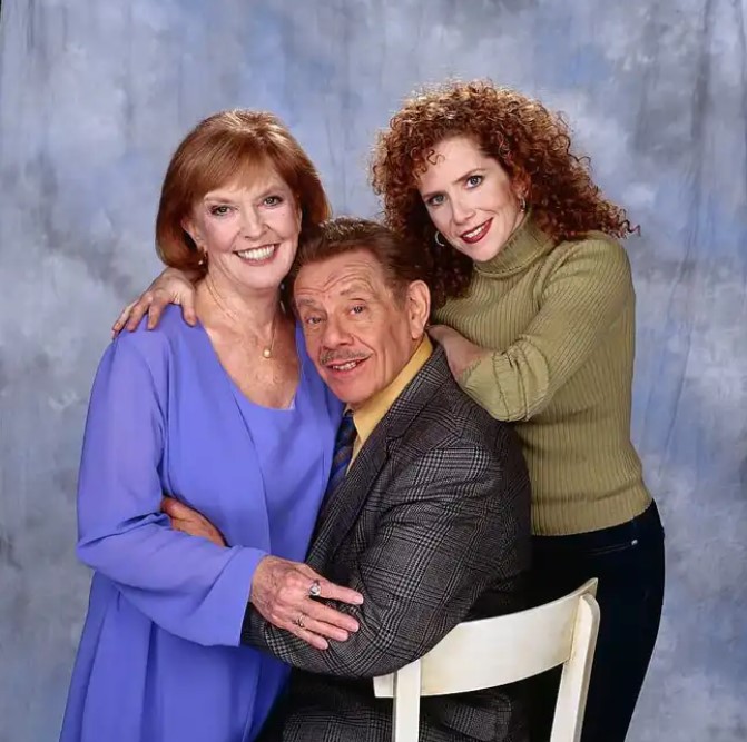 Amy Stiller with her parents