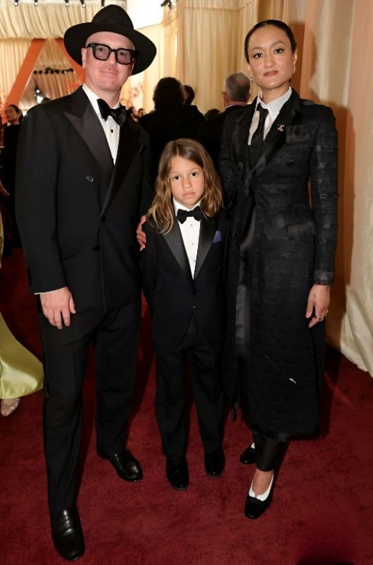 Autumn Durald Arkapaw with her husband and son
