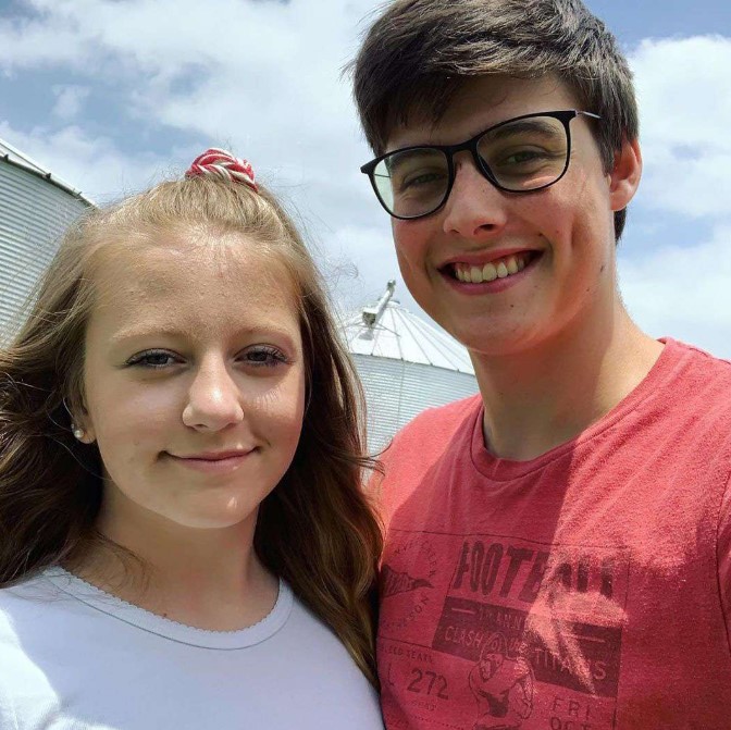 Camryn Clifford with her late husband