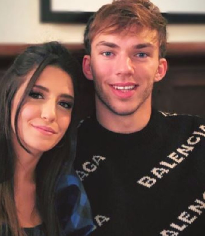 Caterina Masetti Zannini with her boyfriend