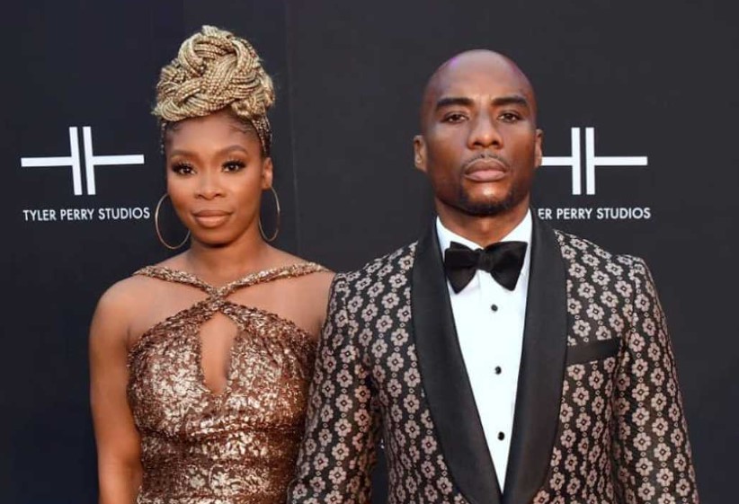 Charlamagne tha God with his wife
