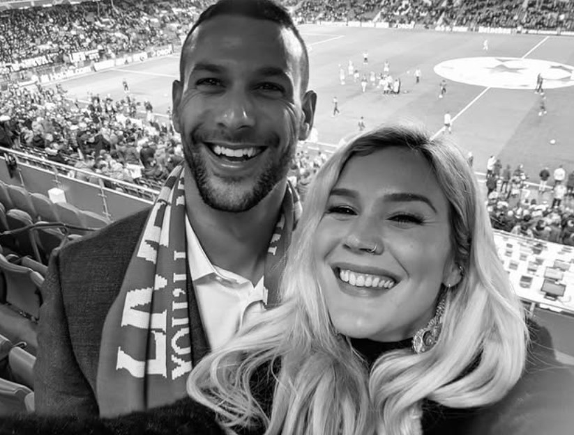 Cody DaLuz with his wife