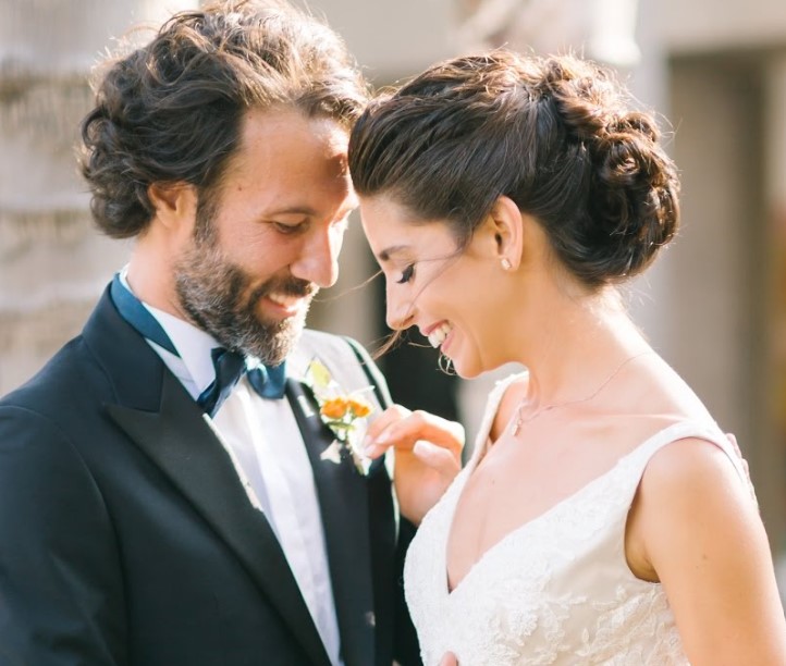 Elvin Levinler with her husband