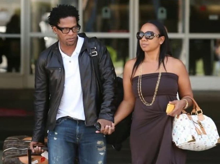 LaDonna Hughley and her husband D.L. Hughley