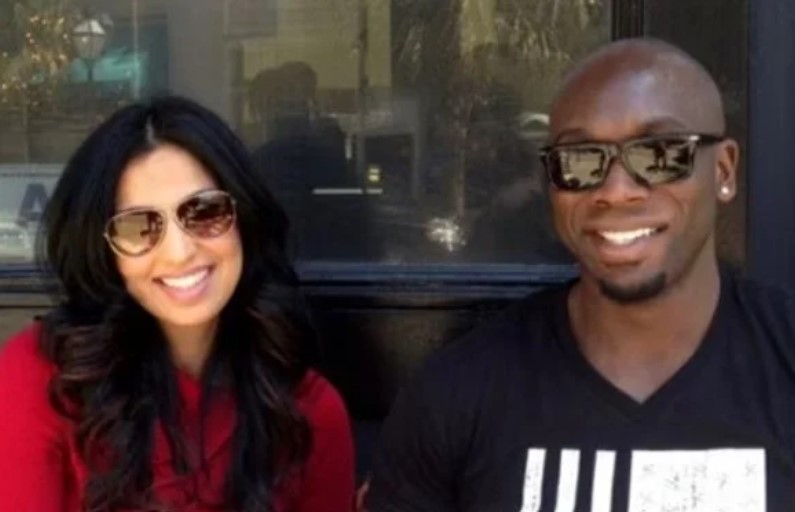 Lamar Bonaparte with his wife Leva Bonaparte