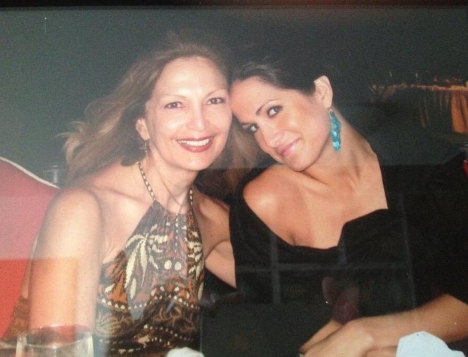 Lauren Shehadi with her mom