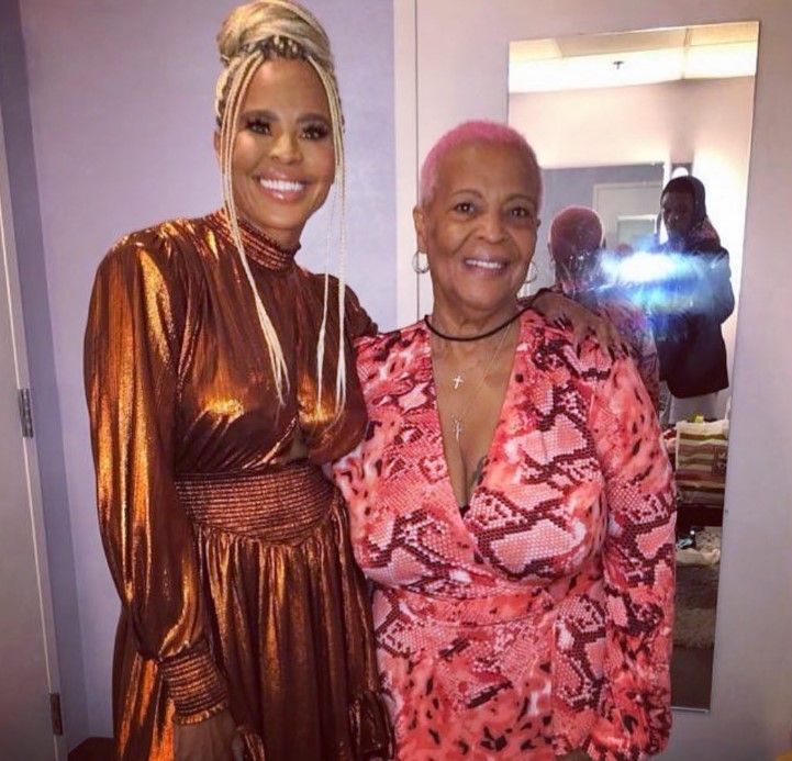 Laurieann Gibson with her mom
