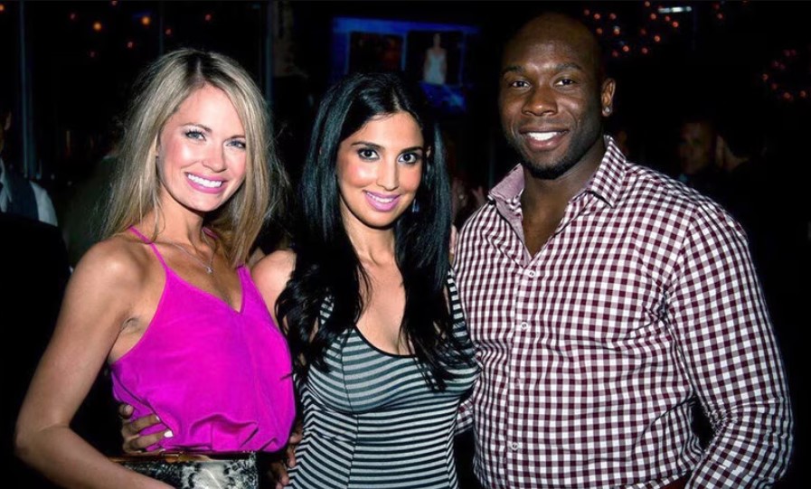 Leva, her husband, and Cameran Eubanks