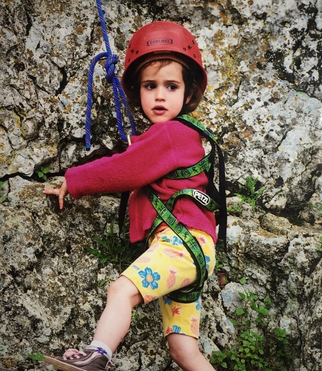 Luce Douady's childhood image