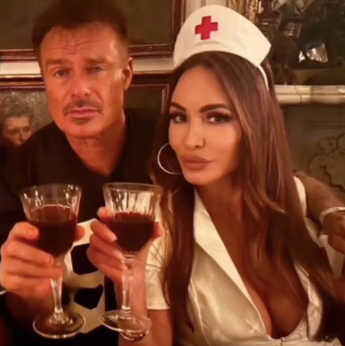 Patrick Muldoon and Miriam Rothbart.