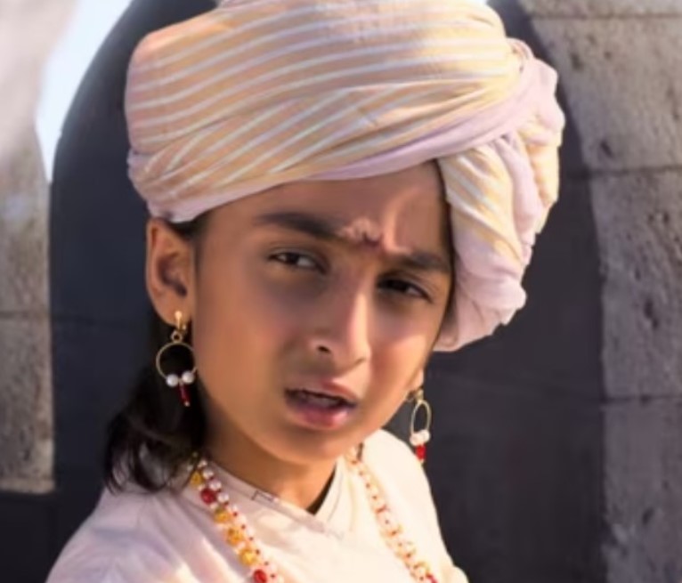 Rahyl Deshmukh portraying Chhatrapati Shivaji Maharaj from the film Raja Shivaji