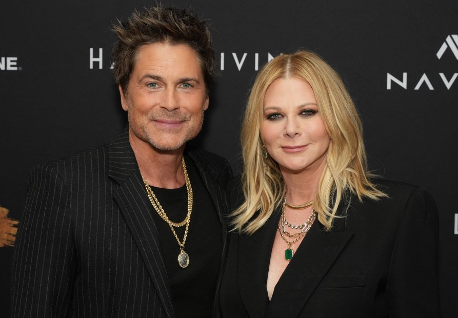 Sheryl Berkoff with her husband