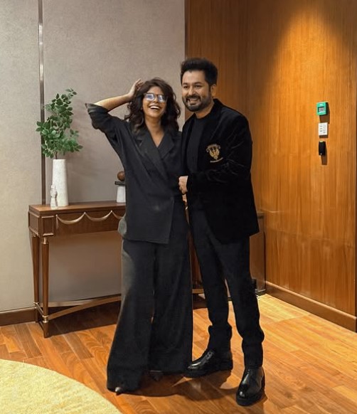 Smriti Chauhan with Aditya Dhar