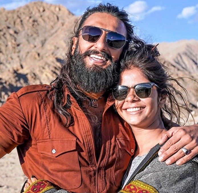 Smriti Chauhan with Ranveer Singh