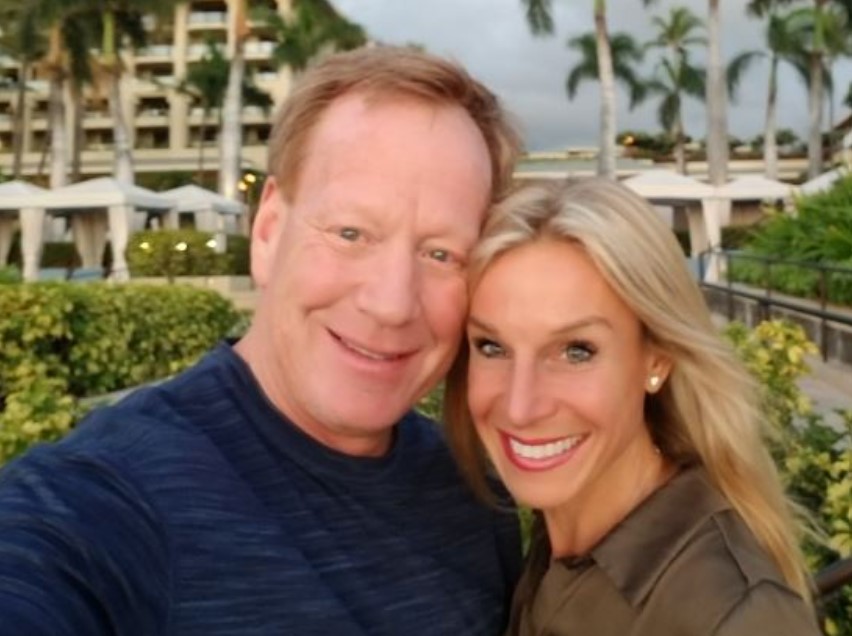 Starr Napear and her husband