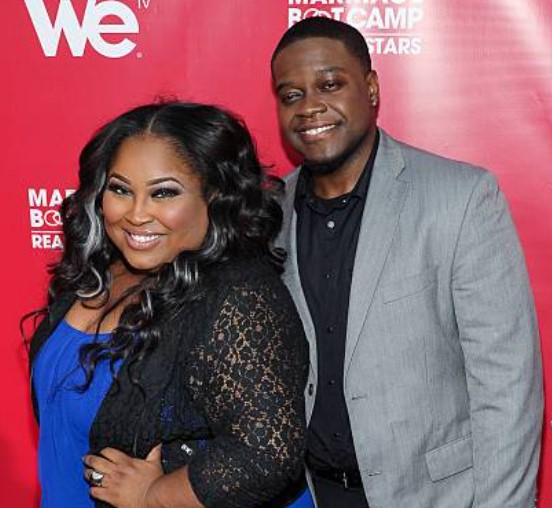 Tanisha Thomas with her ex-husband